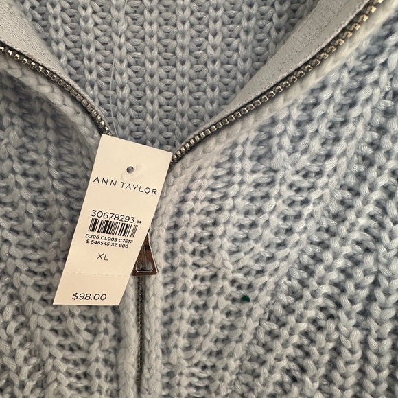 Cozy Light Blue Knit Sweater - Picture 2 of 5